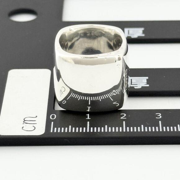 CHANEL Vintage Silver Ring